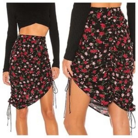 For Love & Lemons Floral Skirt Size S (NWOT) - Picture 1 of 9